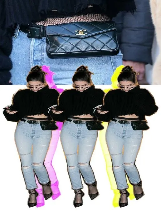 Image result for kendall jener fanny pack
