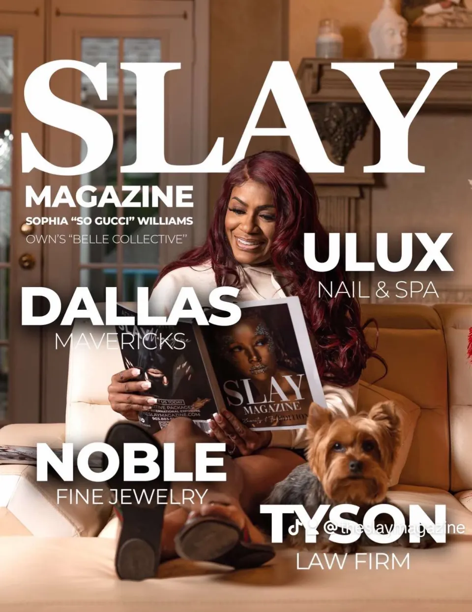 Cover of SLAY Magazine Visual Art Edition, Issue 2: Belle Collective