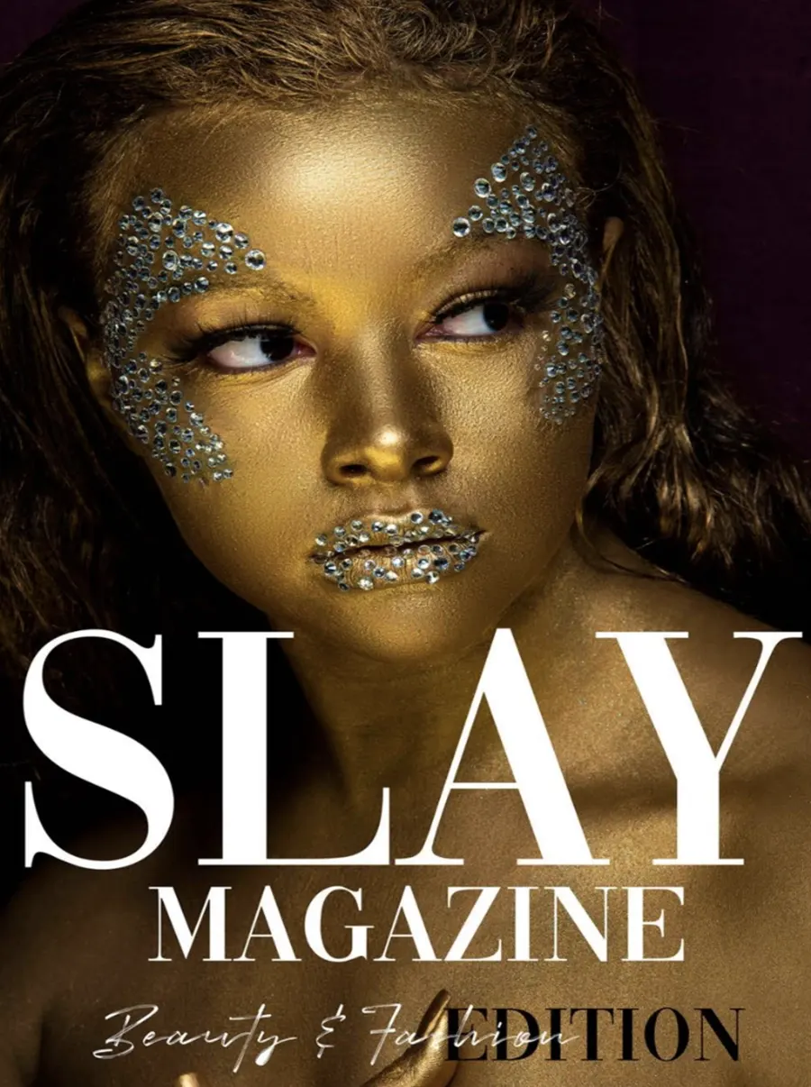 Cover of SLAY Magazine Visual Art Edition, Issue 1: Fashion & Beauty